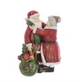 Mr and Mrs Santa Figures alternative image