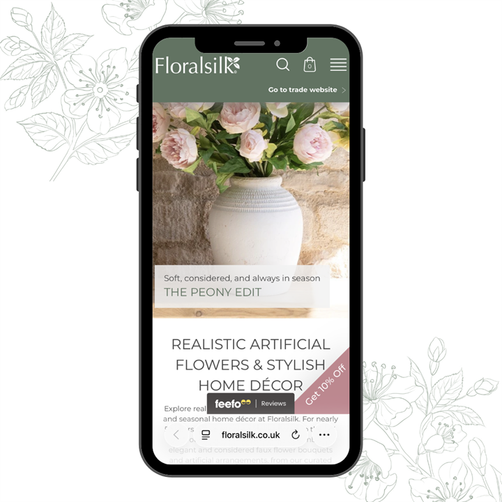 Floralsilk retail website launch