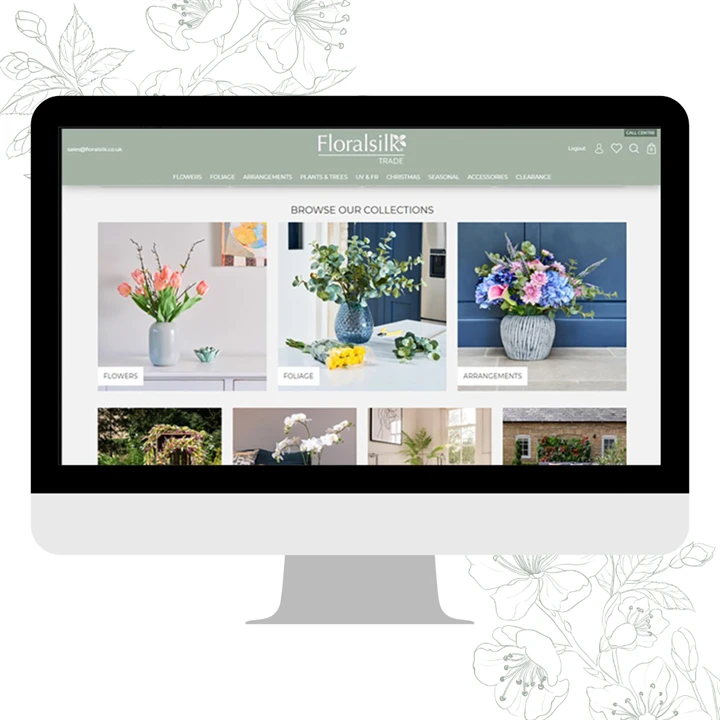 Floralsilk artificial flowers online launch