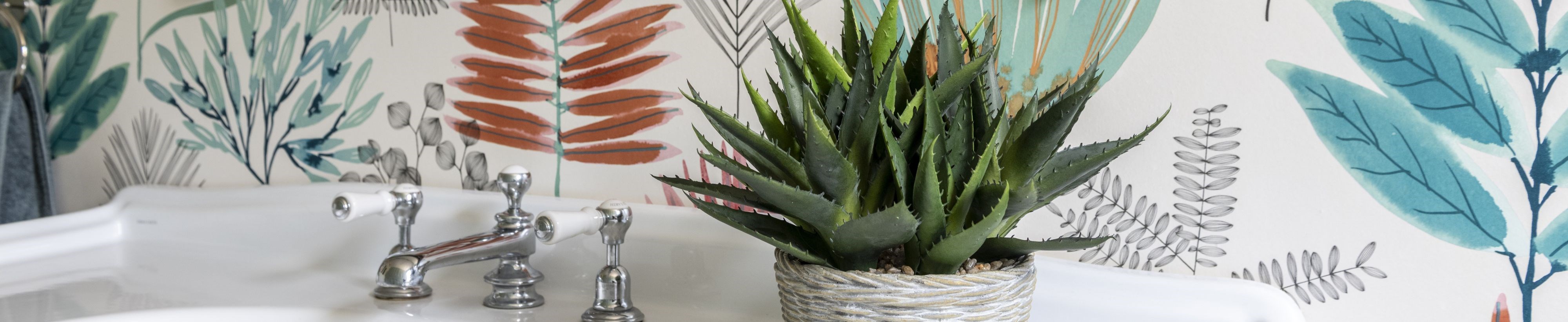 Artificial Plants & Flowers for the Bathroom