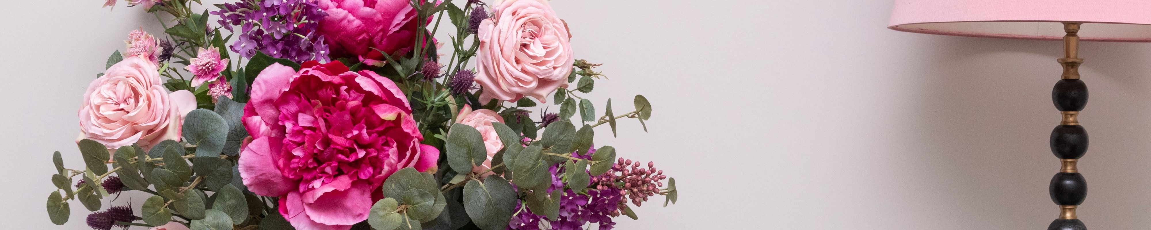 Artificial Flowers & Décor For Hallways