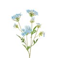 Faux Wild Flower Spray Blue alternative image