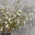 Faux Wax Flower White alternative image