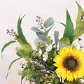 Faux Sunflower & Foliage Bouquet alternative image