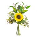 Faux Sunflower & Foliage Bouquet alternative image