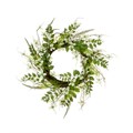 Faux Dogwood & Fern Wreath alternative image