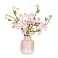 Faux Blossom in Pink & White Vase alternative image