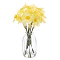 Faux Daffodils in Mini Vase alternative image