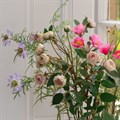 Faux Wild Flowers in Oval Vase alternative image