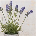 Faux Lavender in Stone Pot alternative image