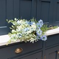 Blue Faux Delphinium Bouquet alternative image