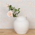 Zen Lge White Ceramic Vase 31cm alternative image