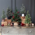 Faux Mini Christmas Tree in Pot alternative image