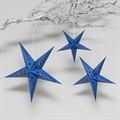 Large 3D Paper Star Blue alternative image