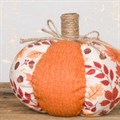 Floral Fabric Pumpkin alternative image