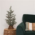 Faux Frosted Pine Tree with Cones alternative image