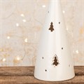 Light Up Porcelain Cone Tree alternative image