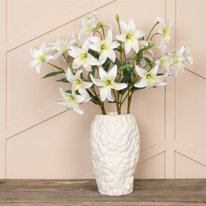 ECO Faux Tiger Lily White