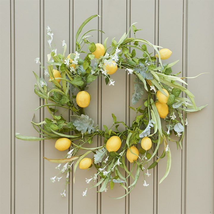 Lemon Foliage Wreath