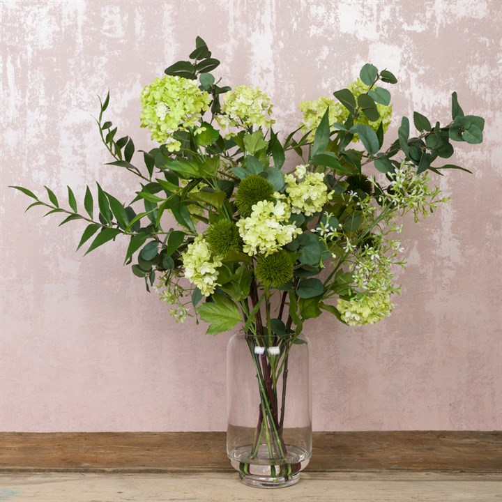 Faux Viburnum & Foliage in Vase