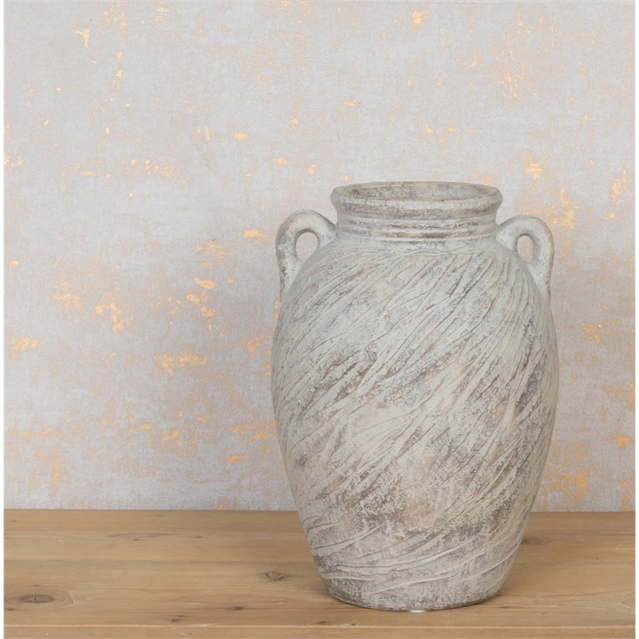 Leo Textured Ceramic Vase 32cm