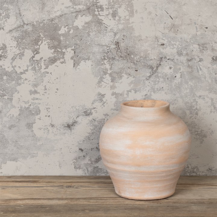 Fae Terracotta Ceramic Vase 20cm