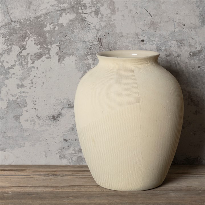 Zara Textured Ceramic Vase 30cm