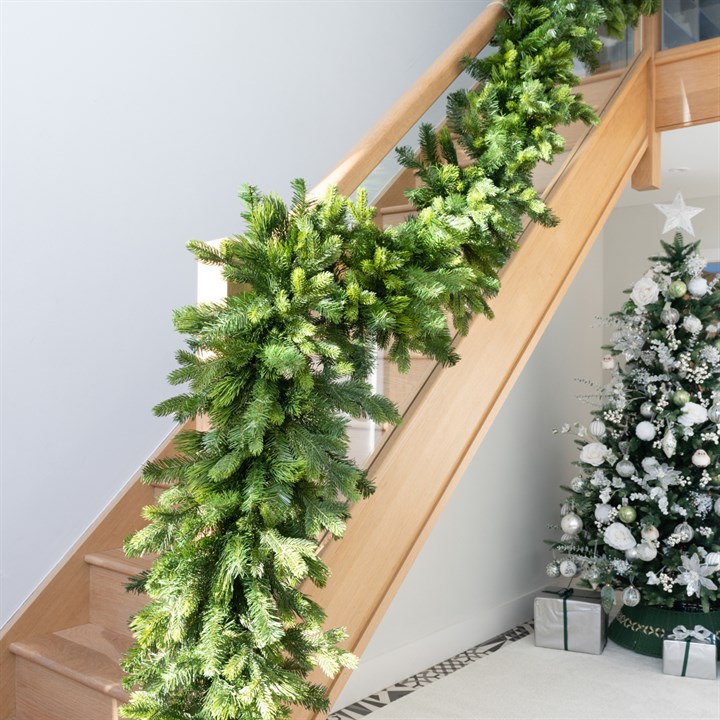 Faux Super Pine Christmas Garland