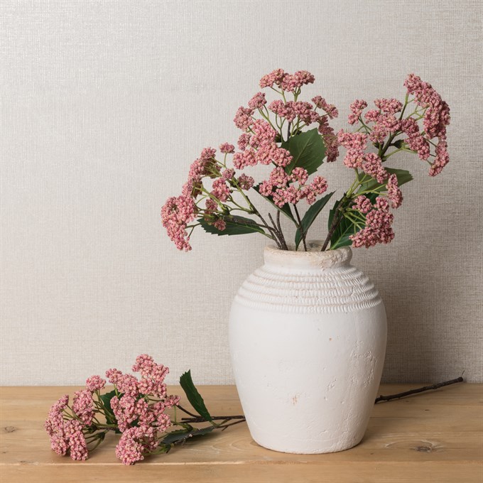 Faux Rice Flower Pink