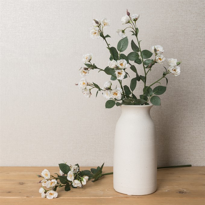 ECO Faux Isabella Wild Rose White