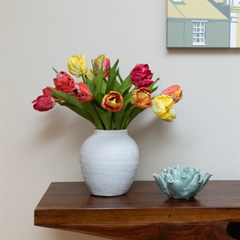 8 Faux Mini Parrot Tulips