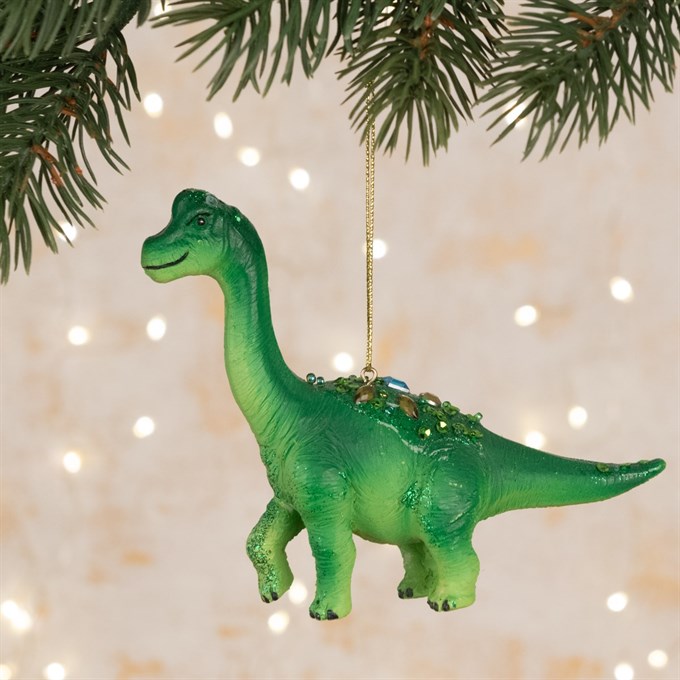 Brachiosaurus Resin Tree Decoration