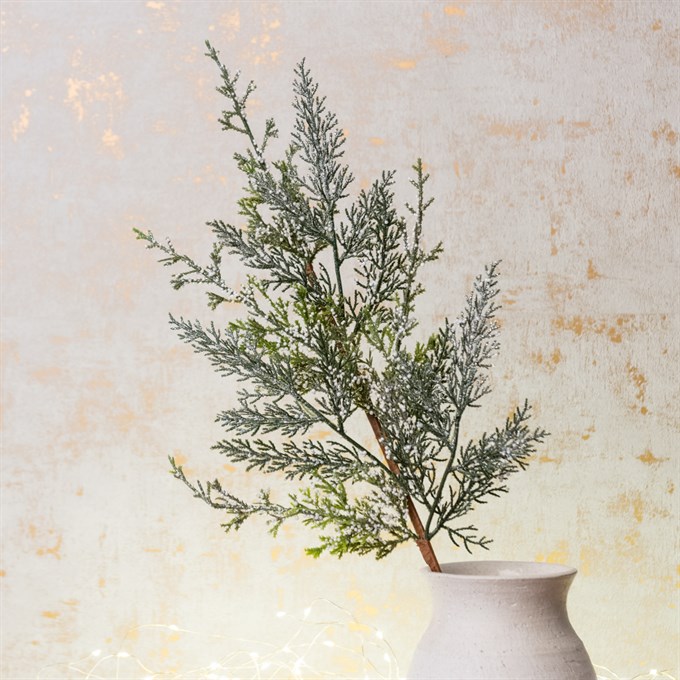 Faux Barrowden Fine Foliage Stem