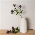 Faux Wild Thistle Spray, Purple