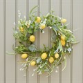 Faux Lemon Foliage Wreath