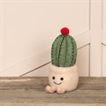 Felt Happy Cactus Pot