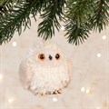 Fluffy Owl Hanging Decoration