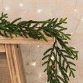 Faux Pine Needle Garland