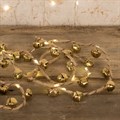 Light Up Bell Garland Gold 180cm