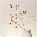 Metallic Faux Pinecone Stem Copper