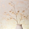 Faux Orchid Stem Cream & Rose Gold