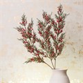 Bunch of 3 Faux Pine & Berry Stems