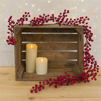Faux Winter Berry Garland